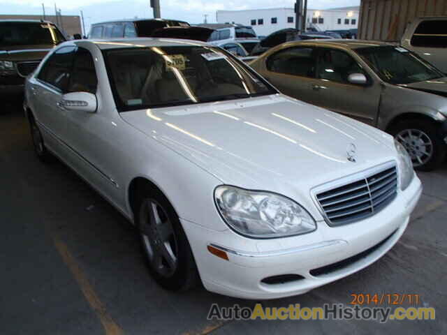 2005 MERCEDES-BENZ S500, WDBNG75JX5A447463