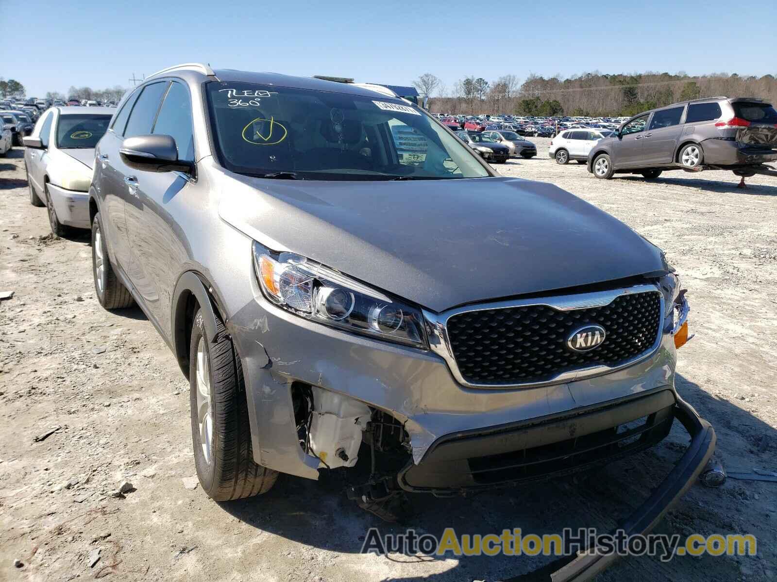 2016 KIA SORENTO LX, 5XYPG4A56GG140702