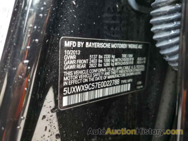 BMW X3 XDRIVE28I, 5UXWX9C57E0D22788