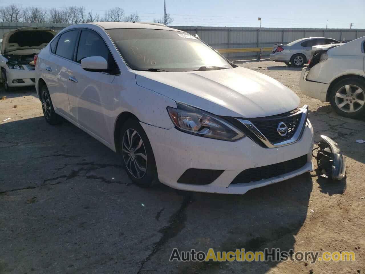 2016 NISSAN SENTRA S, 3N1AB7AP8GY251628