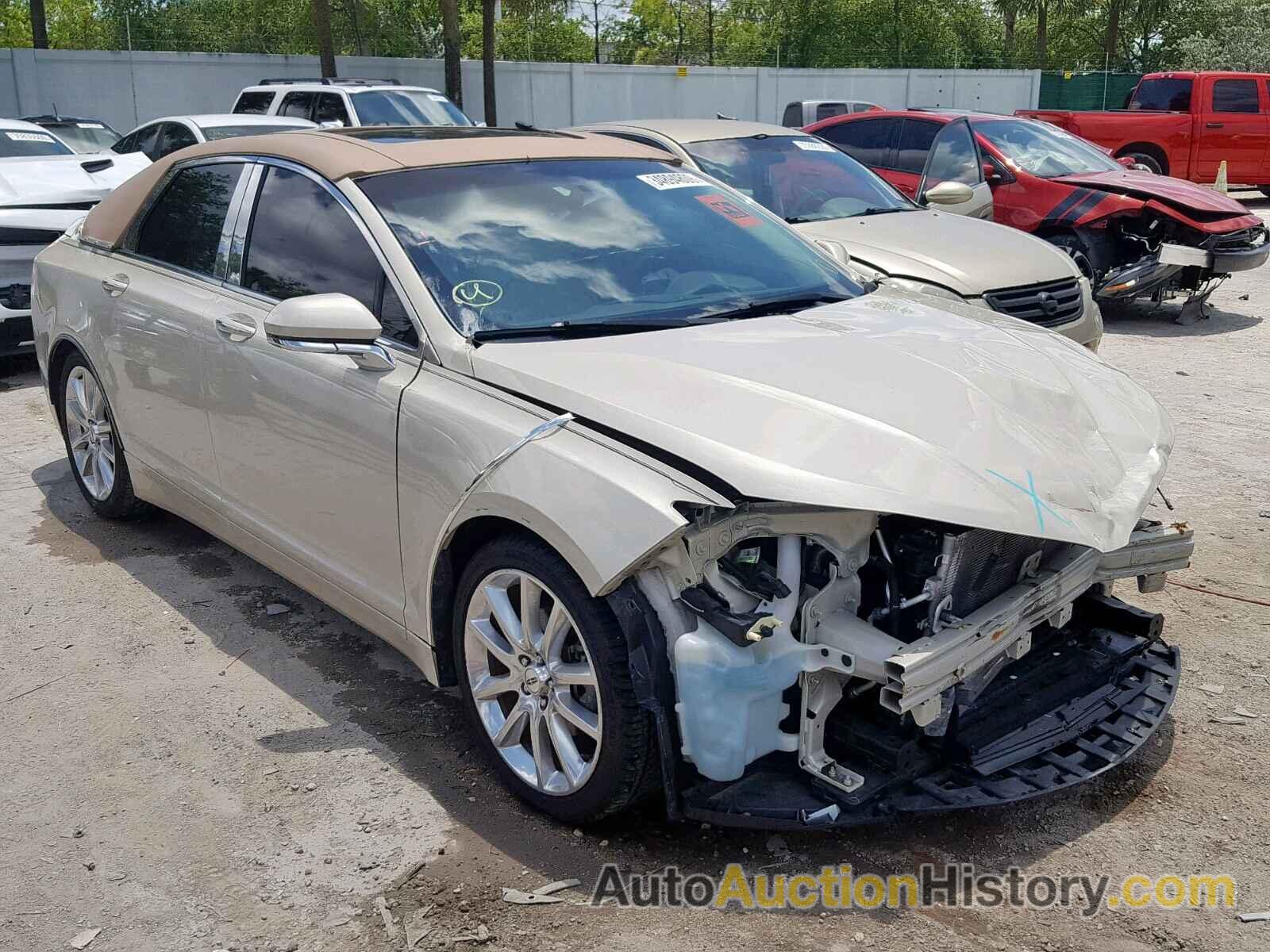 2015 LINCOLN MKZ HYBRID, 3LN6L2LUXFR610150