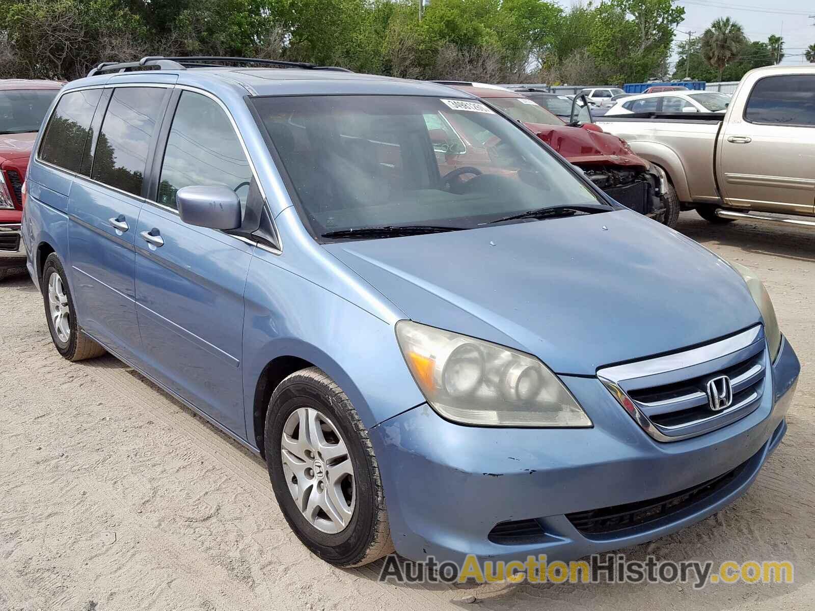 2005 HONDA ODYSSEY EX EXL, 5FNRL38705B094908