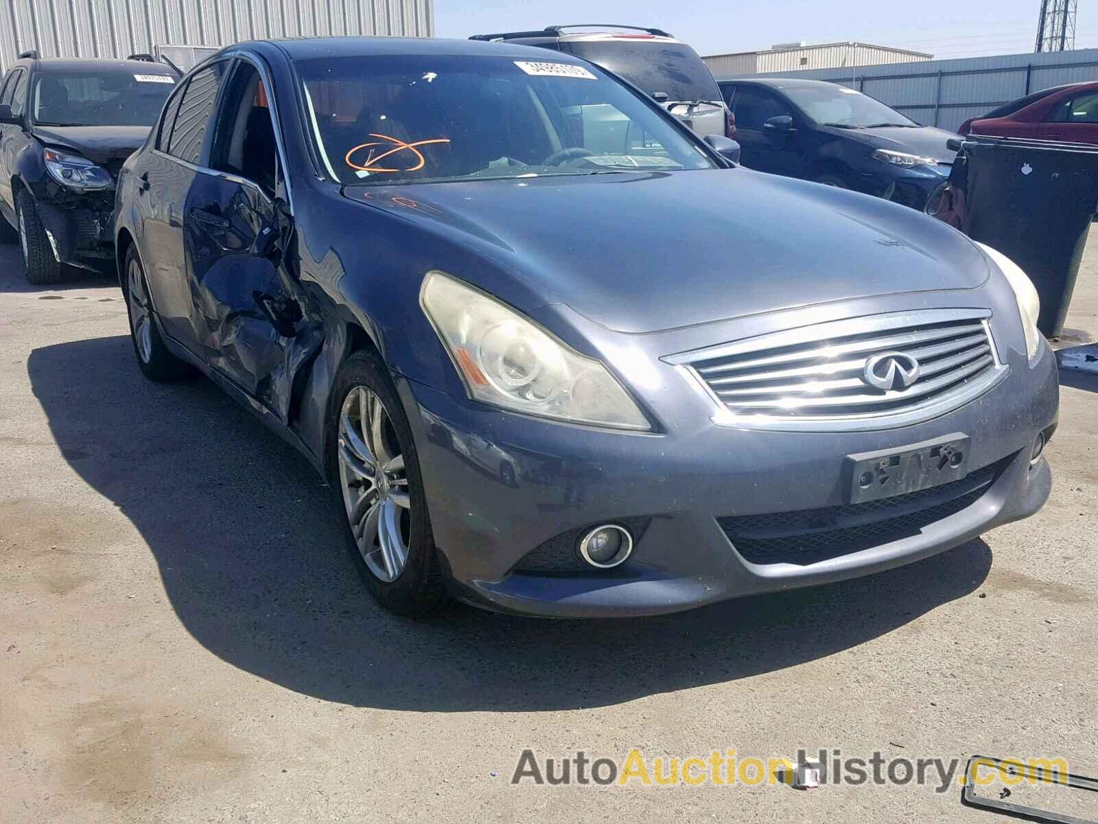 2011 INFINITI G25 BASE, JN1DV6AP1BM601837