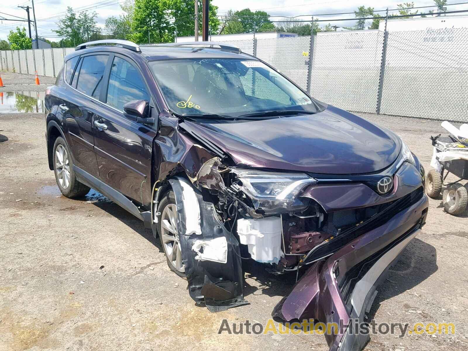 2017 TOYOTA RAV4 LIMITED, 2T3DFREV5HW571077