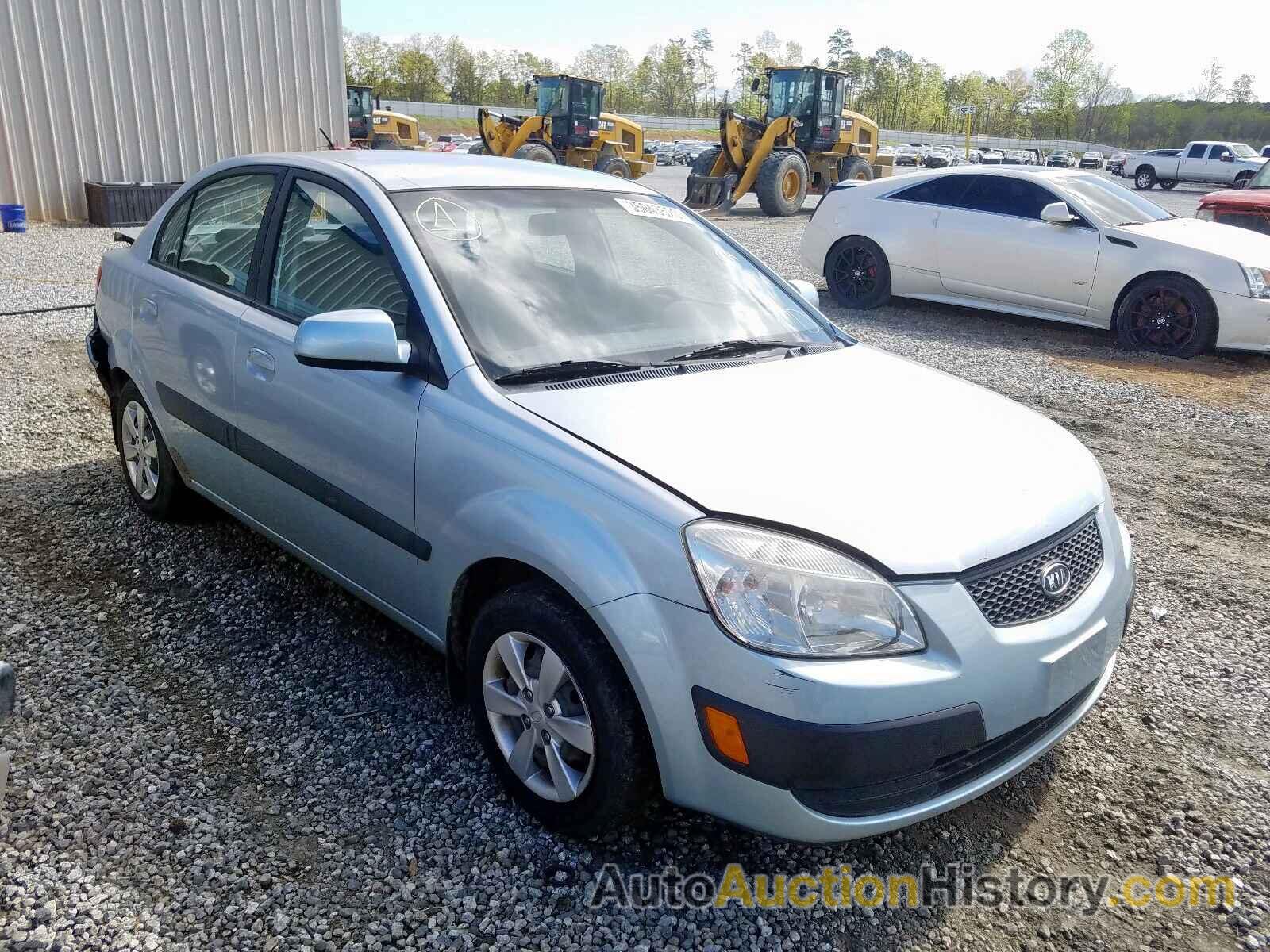 2008 KIA RIO BASE BASE, KNADE123486320993