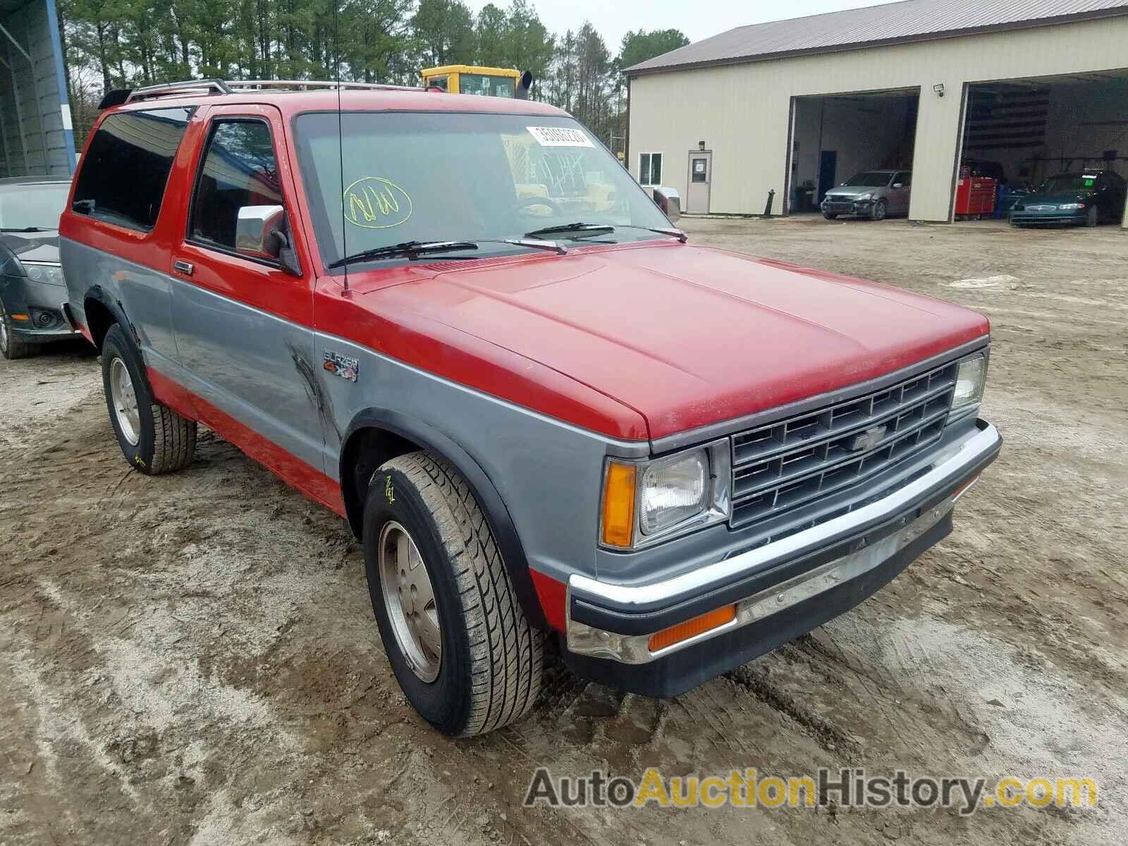 1989 CHEVROLET BLAZER S10 S10, 1GNCT18Z5K0196766