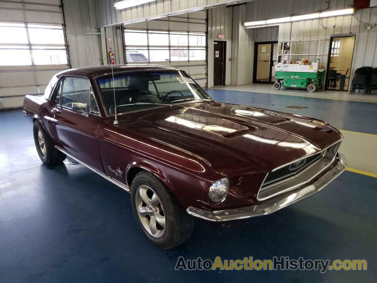 1968 FORD MUSTANG, 8T01T112600