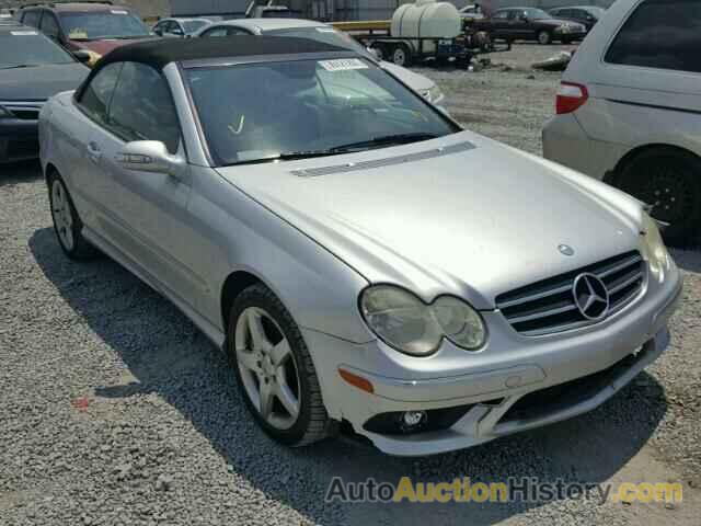 2006 MERCEDES-BENZ CLK500, WDBTK75GX6T067636