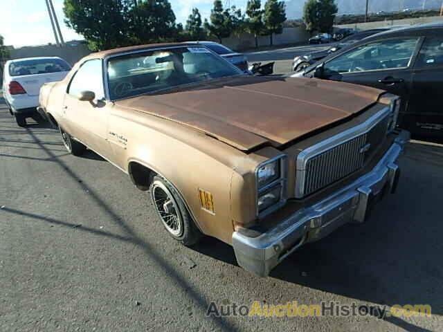 1977 CHEVROLET EL CAMINO, 1D80L7Z446181