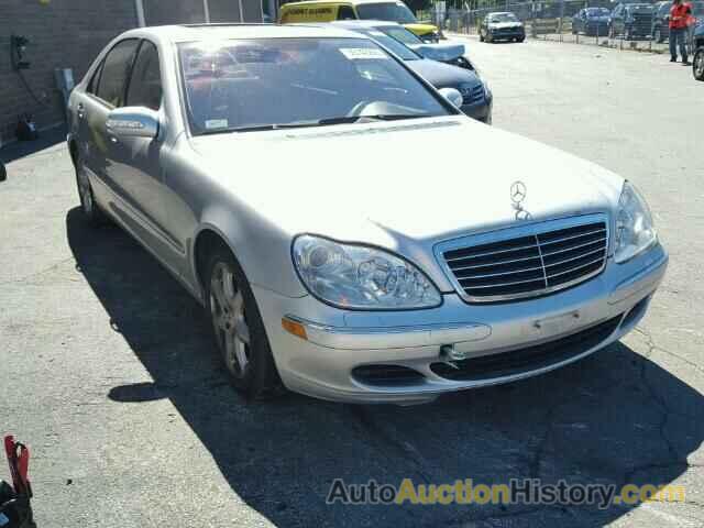 2006 MERCEDES-BENZ S500 4MATI, WDBNG84J46A481021