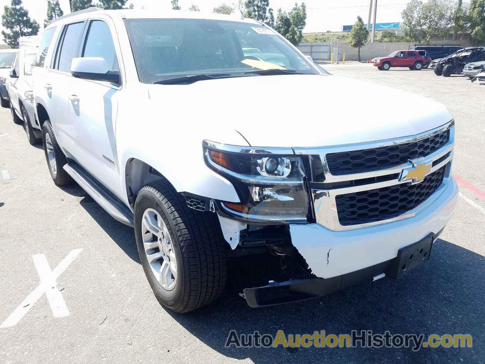 2020 CHEVROLET TAHOE K150 K1500 LT, 1GNSKBKC3LR161102