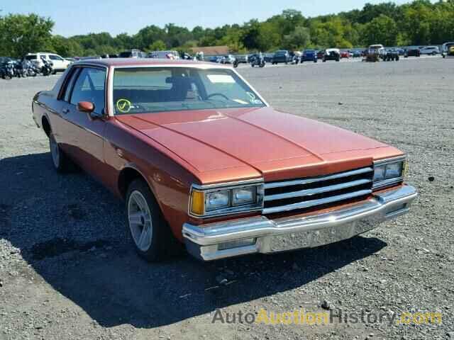 1984 CHEVROLET CAPRICE CL, 1G1AN47H4EH149439