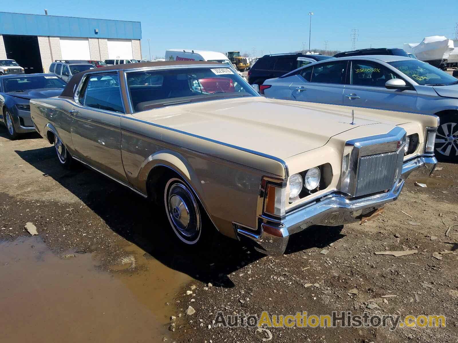 1971 LINCOLN MARK SERIE, 1Y89A835629