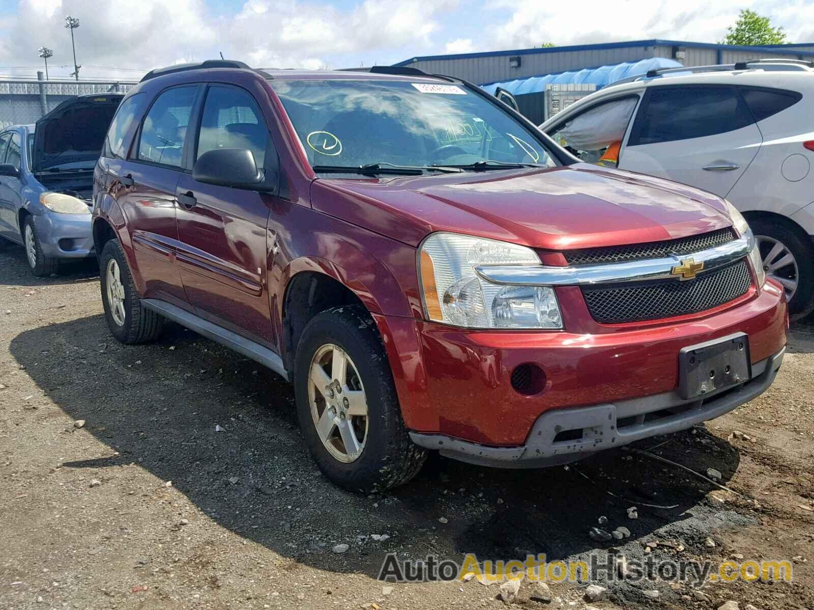 2007 CHEVROLET EQUINOX LS, 2CNDL23F276104216