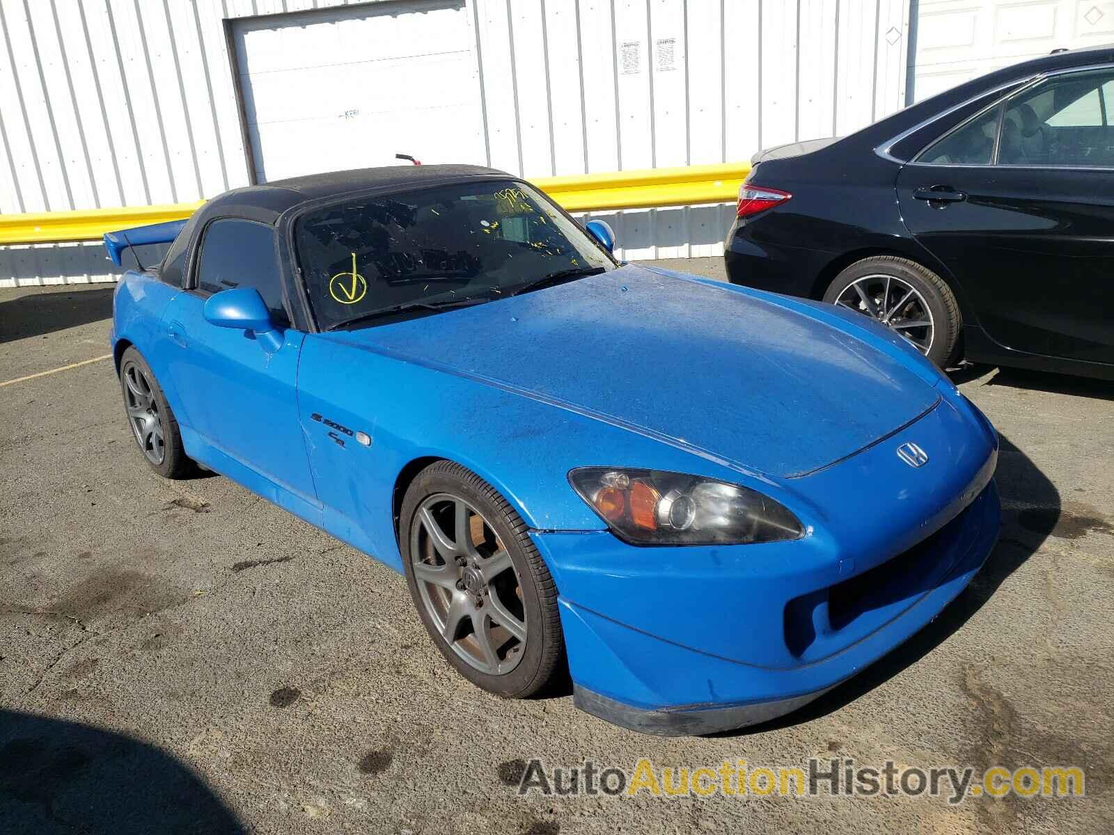 2008 HONDA S2000 CR, JHMAP21208S000381