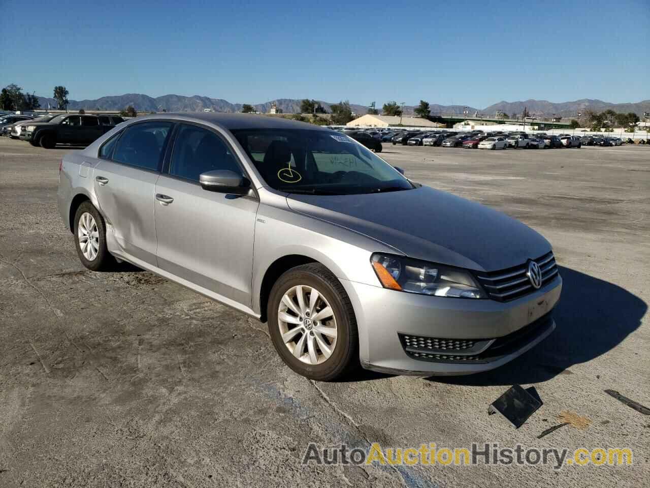 2014 VOLKSWAGEN PASSAT S, 1VWAT7A36EC098211