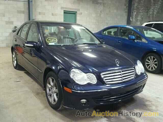 2007 MERCEDES-BENZ C280 4MATI, WDBRF92H27F861750