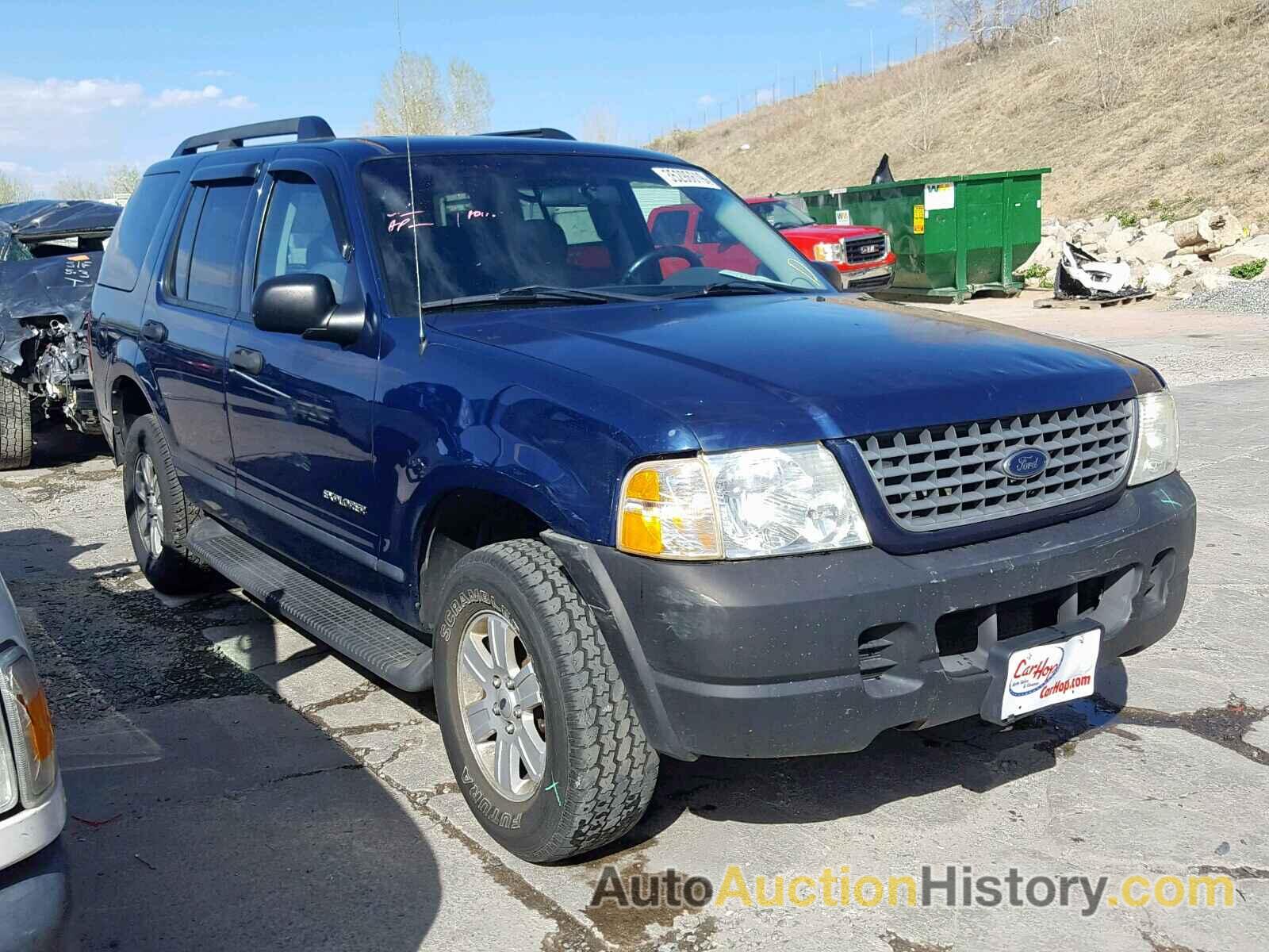 2005 FORD EXPLORER XLS, 1FMDU62K45ZA78366