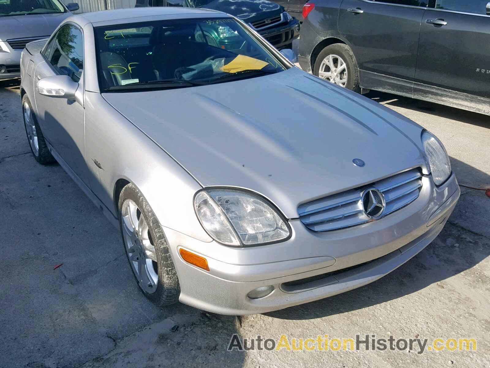 2004 MERCEDES-BENZ SLK 230 KOMPRESSOR, WDBKK49F24F300190