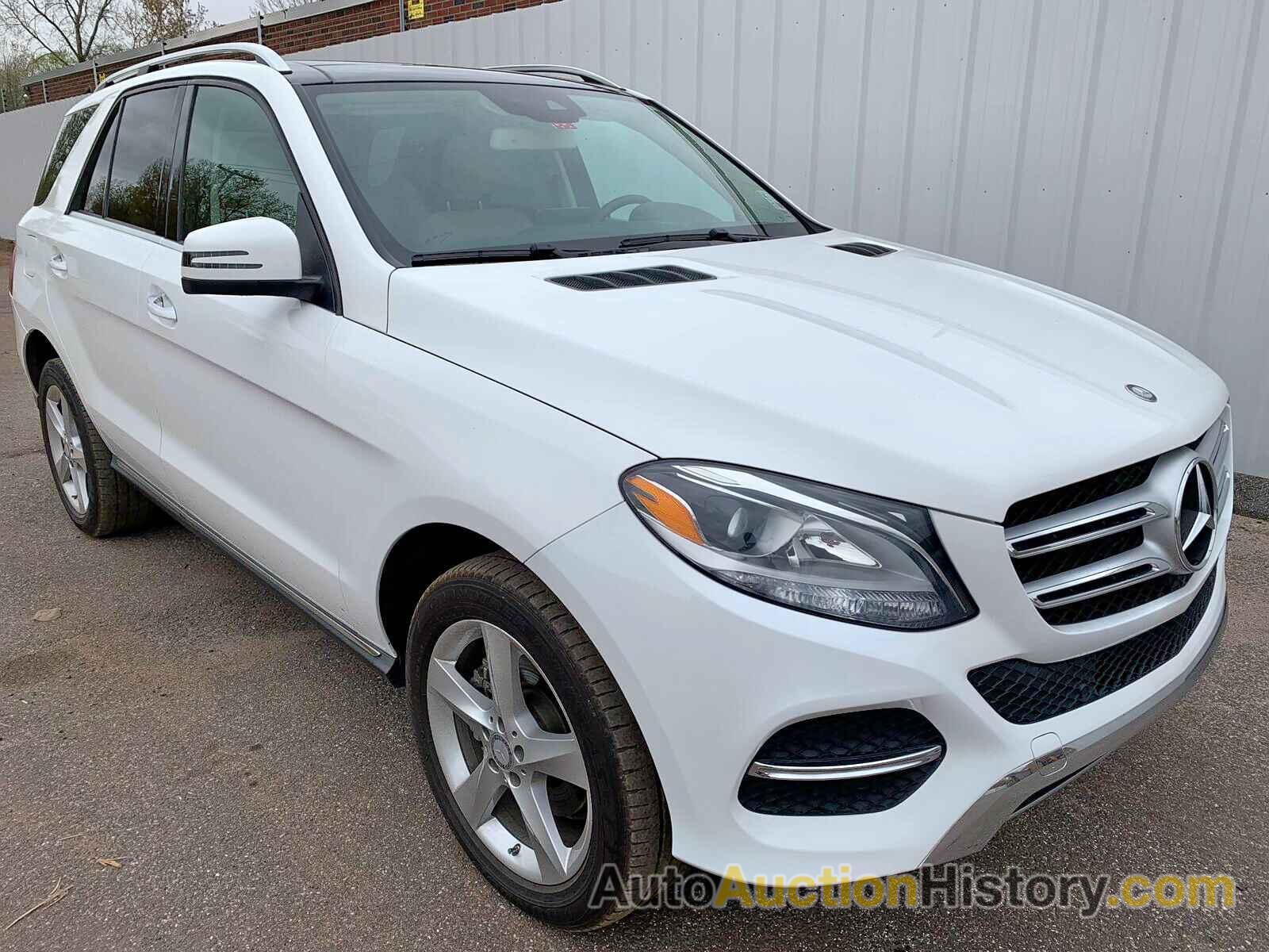 2016 MERCEDES-BENZ GLE 300D 4MATIC, 4JGDA0EB6GA628198