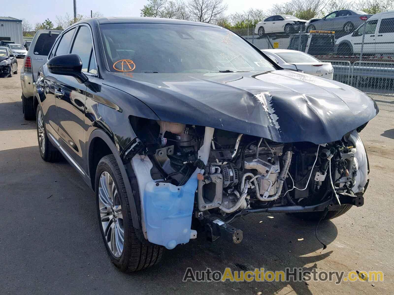 2017 LINCOLN MKX RESERVE, 2LMPJ8LR1HBL43981