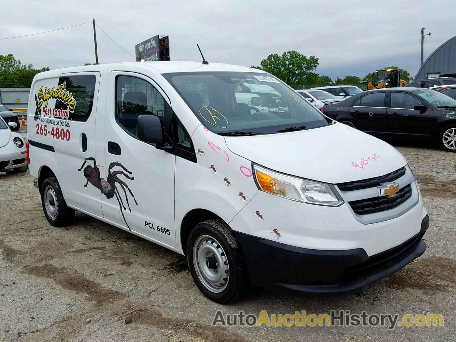 2016 CHEVROLET CITY EXPRESS LT, 3N63M0ZNXGK691196