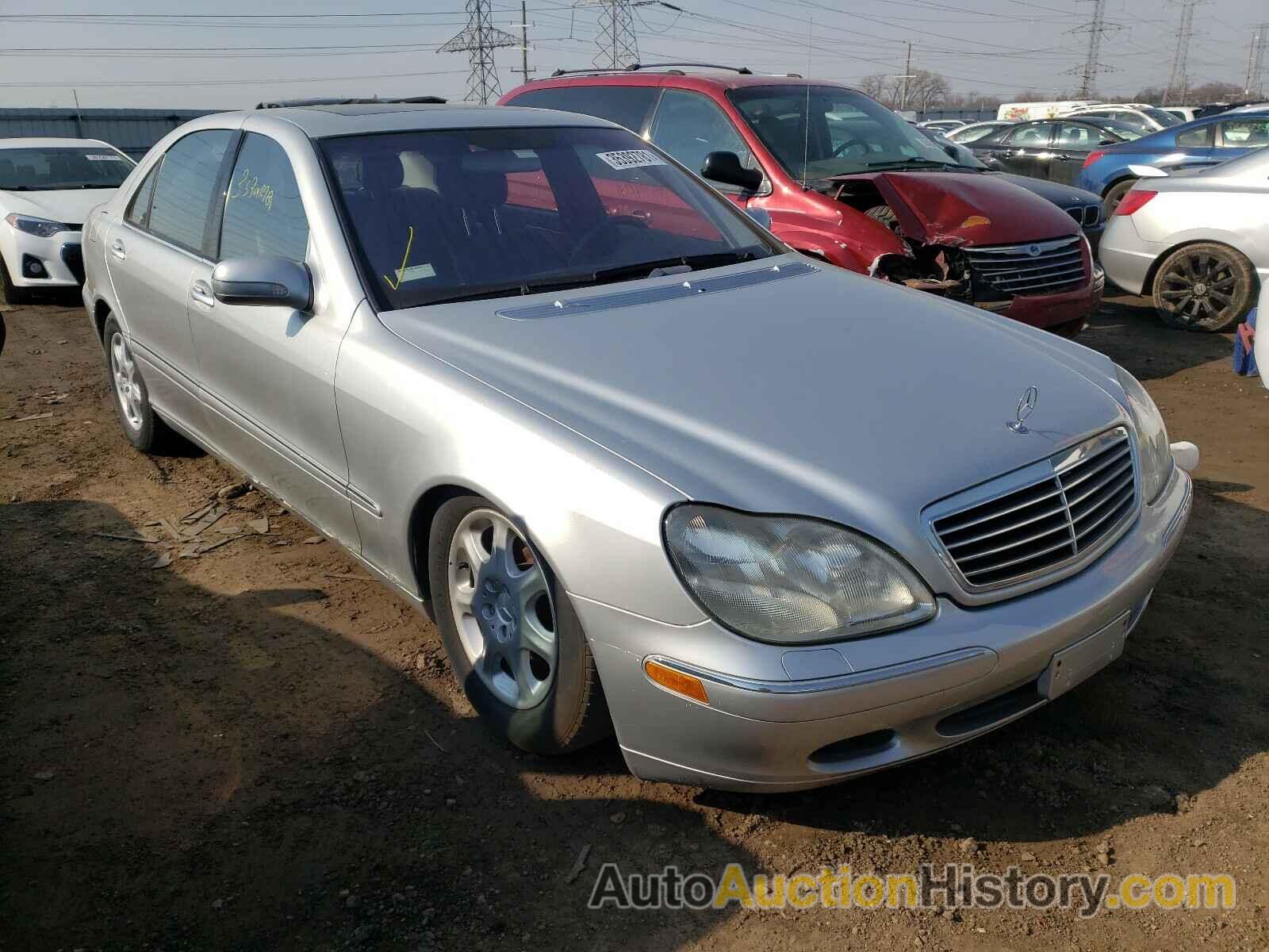 2001 MERCEDES-BENZ S CLASS 430, WDBNG70J21A146705