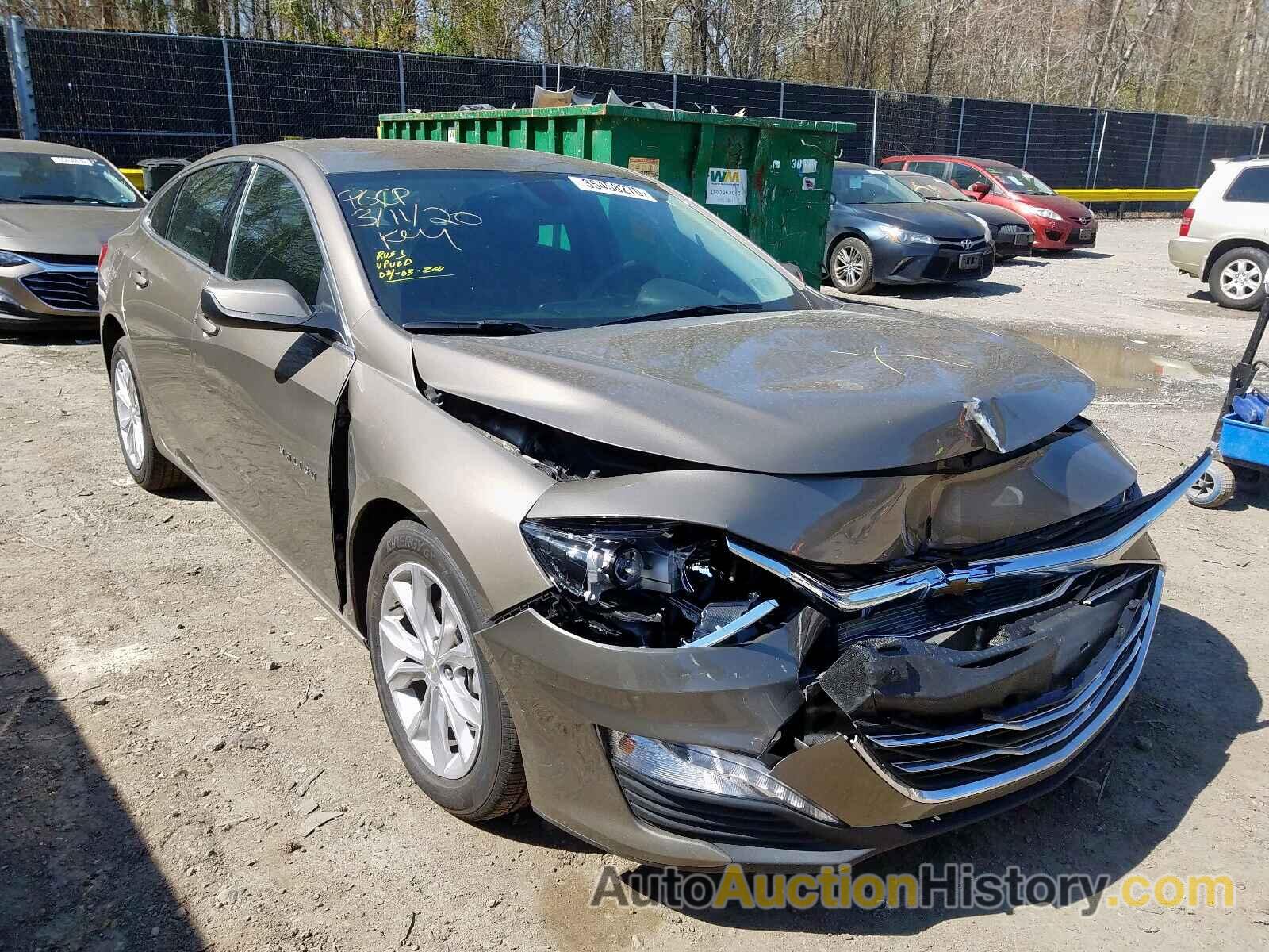 2020 CHEVROLET MALIBU LT, 1G1ZD5ST5LF050421