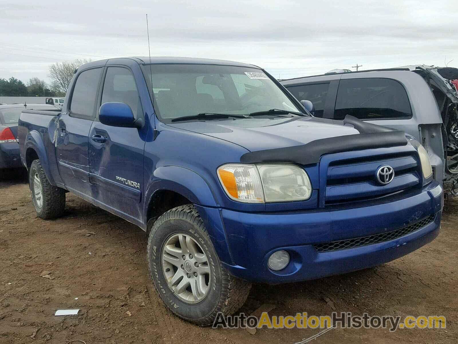 2006 TOYOTA TUNDRA DOU DOUBLE CAB LIMITED, 5TBDT48186S508681