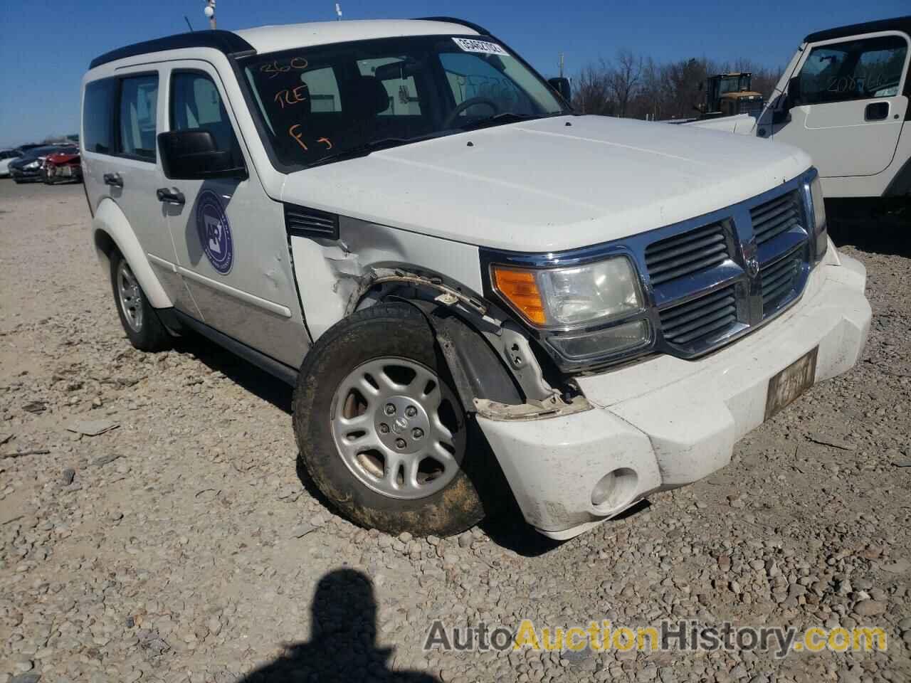 2010 DODGE NITRO SE, 1D4PT2GK2AW133496