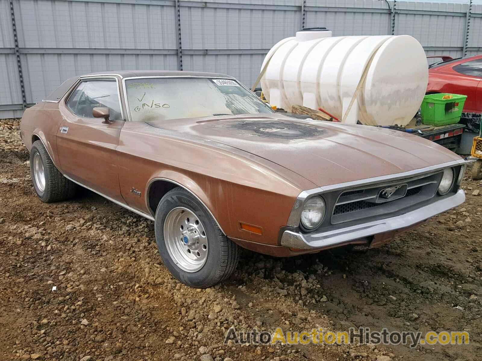 1972 FORD MUSTANG, 2F04F111886