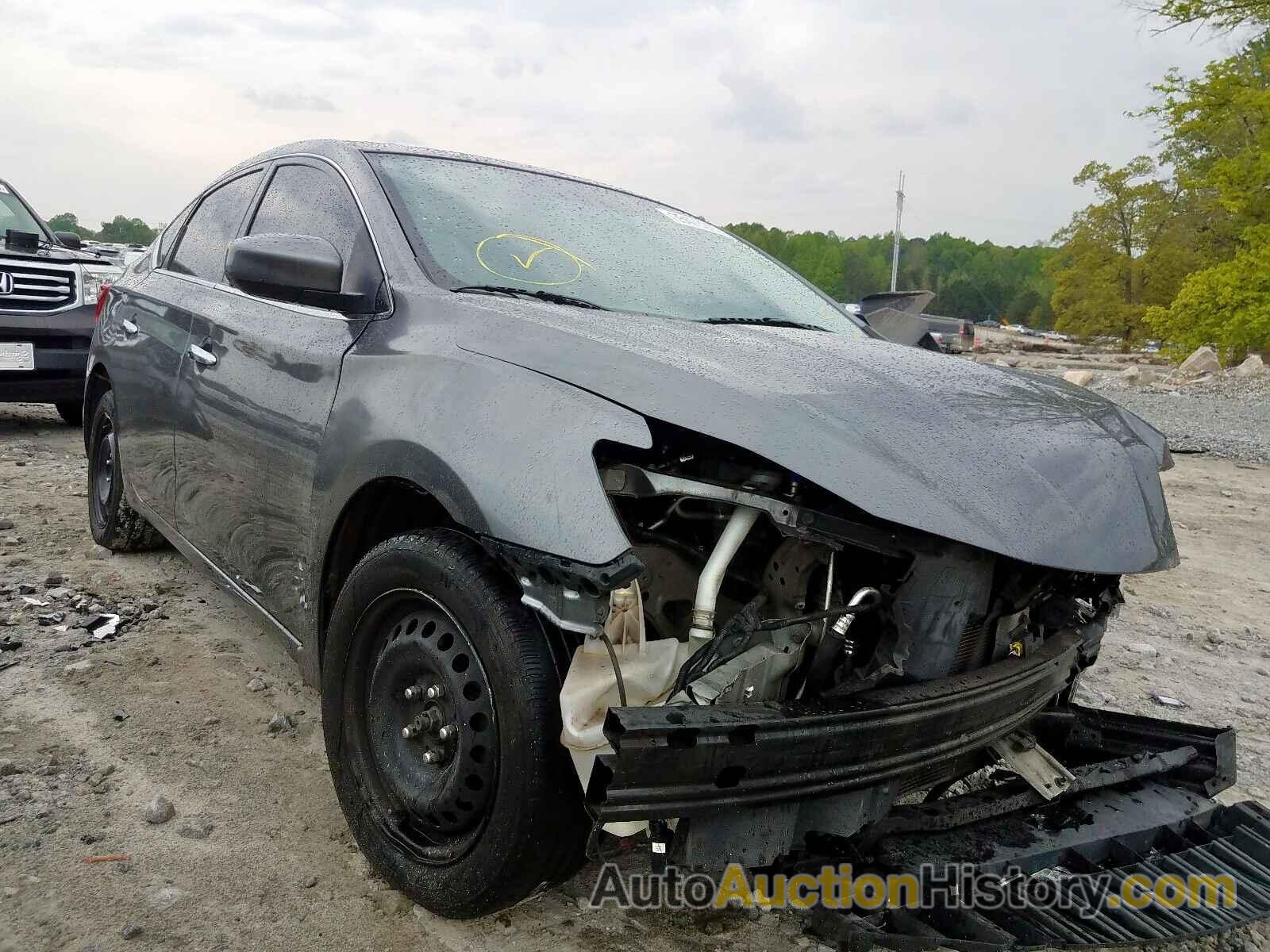 2016 NISSAN SENTRA S, 3N1AB7AP6GY256066