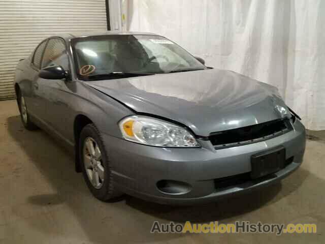 2007 CHEVROLET MONTE CARL, 2G1WJ15N279274679