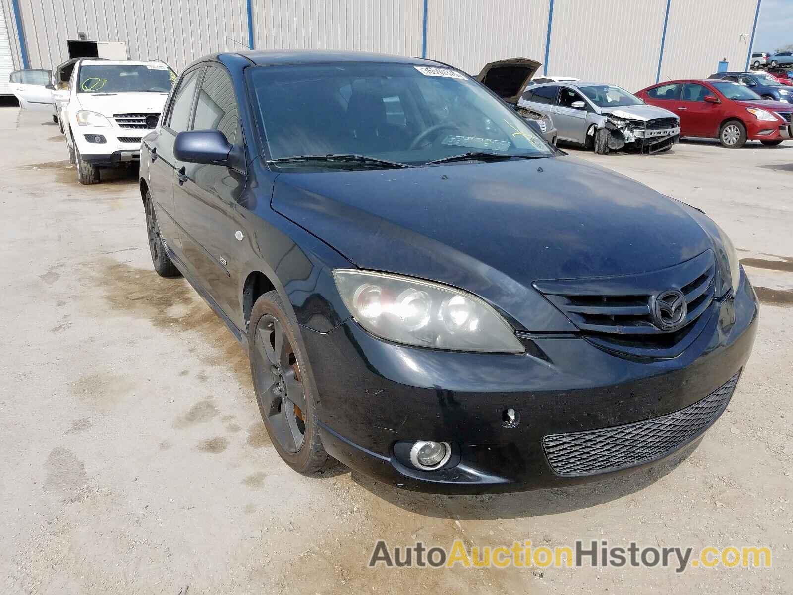 2004 MAZDA 3 HATCHBAC HATCHBACK, JM1BK143141192929