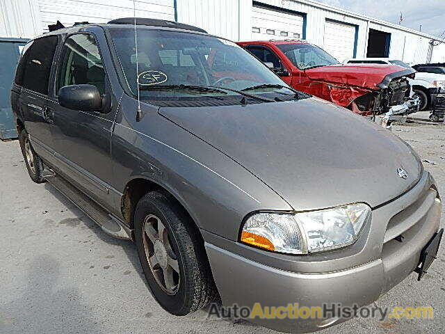 2002 NISSAN QUEST SE, 4N2ZN16T82D801154