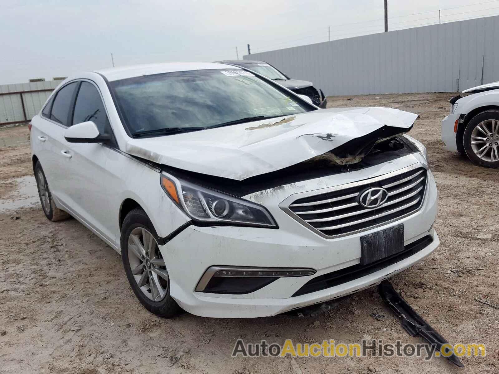 2015 HYUNDAI SONATA SE, 5NPE24AF8FH135412