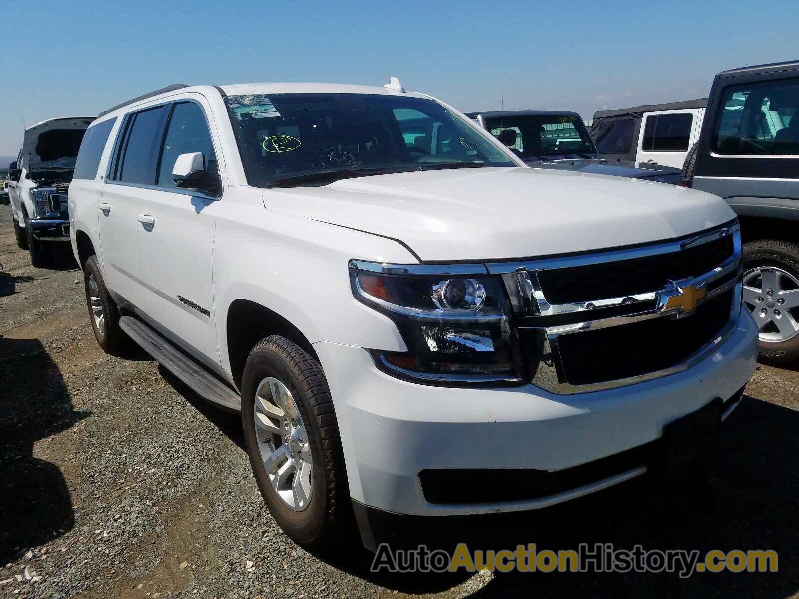 2019 CHEVROLET SUBURBAN C C1500 LT, 1GNSCHKC7KR202393