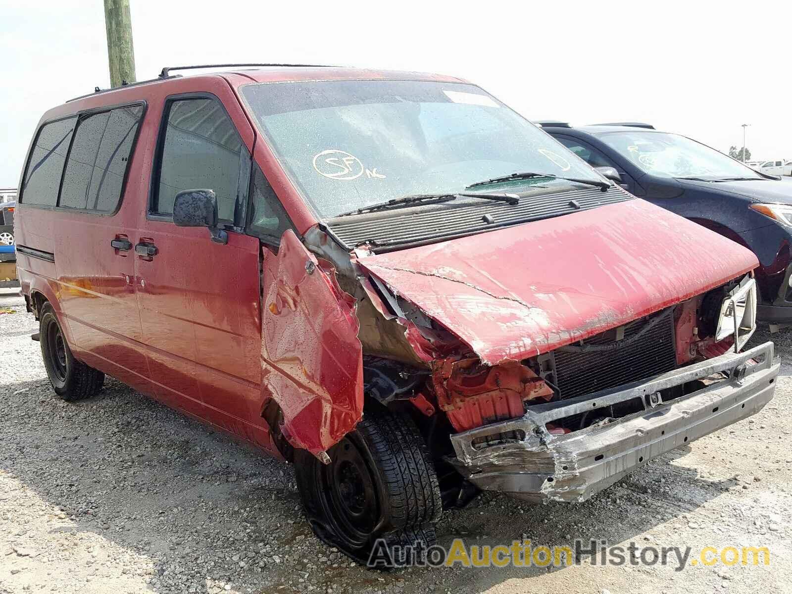 1996 FORD AEROSTAR, 1FMCA11U5TZA50583