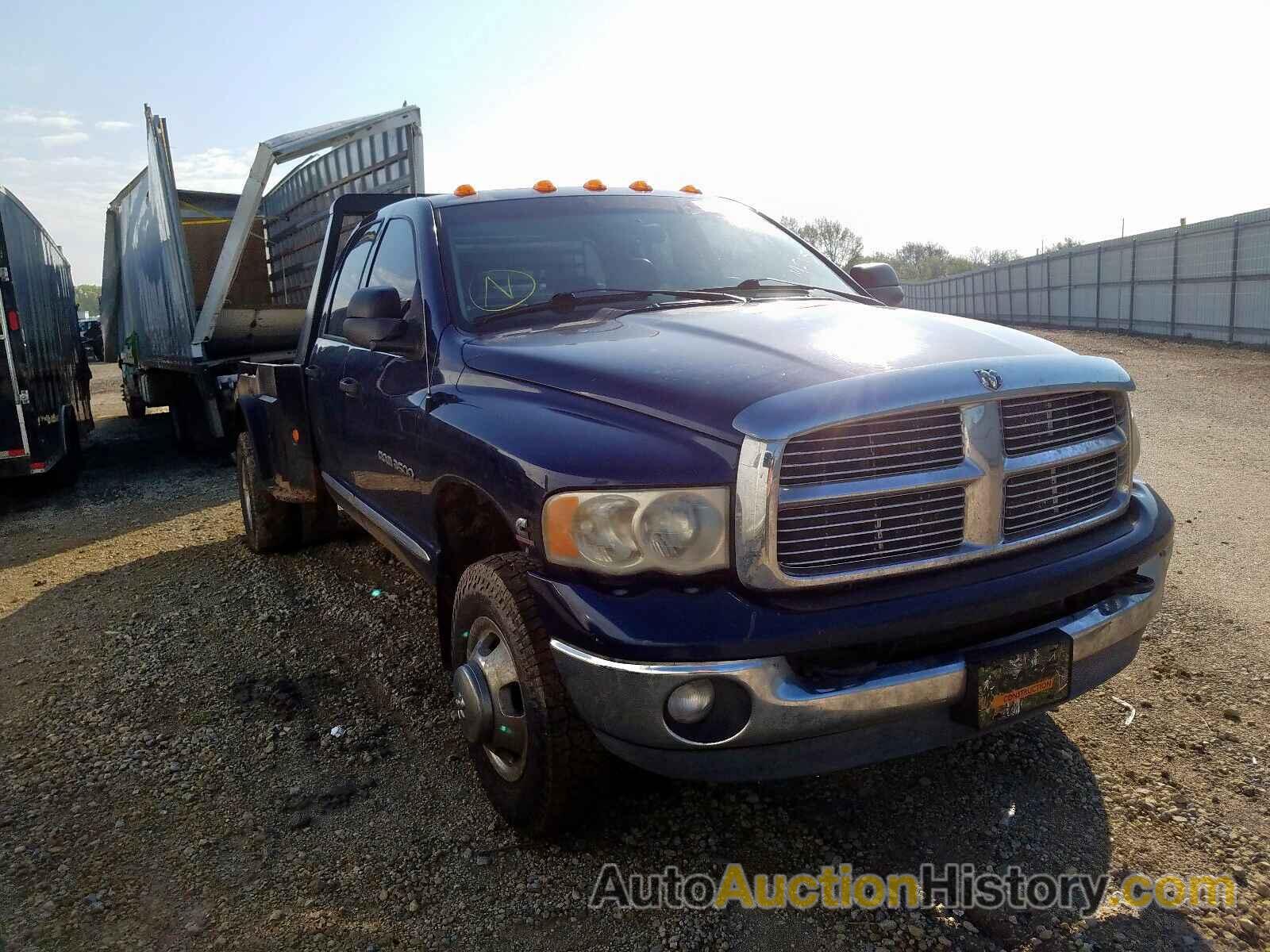 2005 DODGE RAM 3500 S ST, 3D7MS48C95G739989