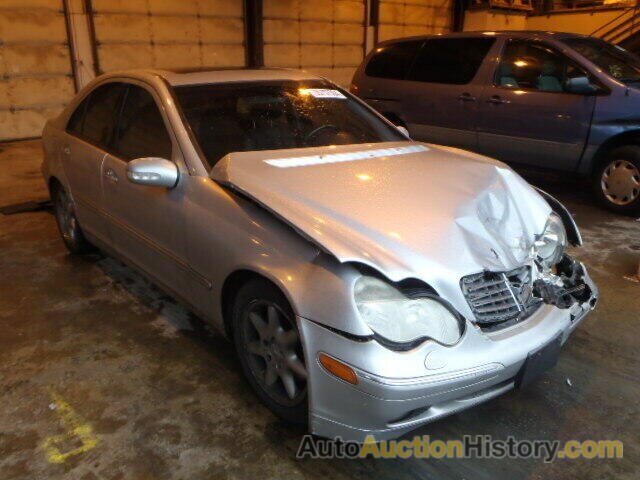 2001 MERCEDES-BENZ C320, WDBRF64J61F080686