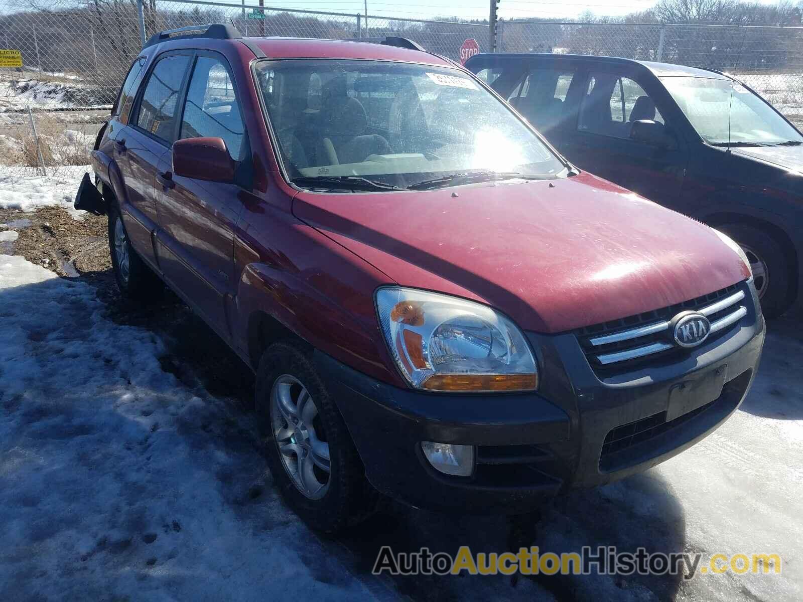 2005 KIA SPORTA, KNDJE723457060934