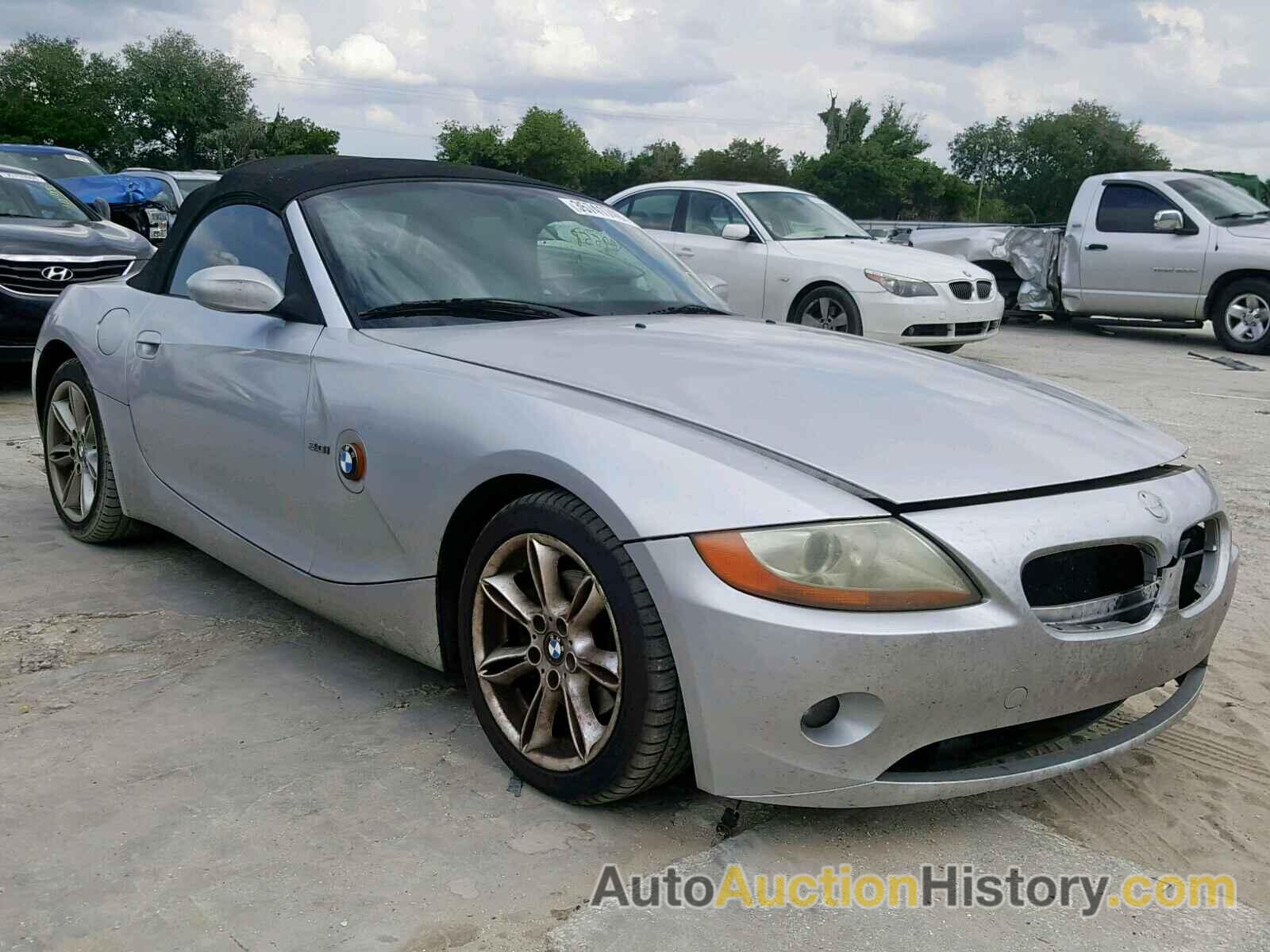 2003 BMW Z4 3.0, 4USBT53423LU00957