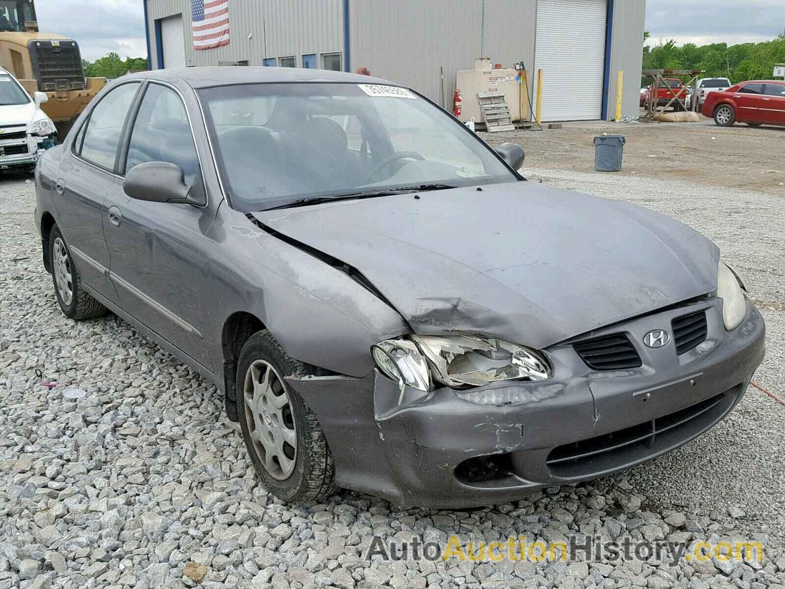 2000 HYUNDAI ELANTRA GLS, KMHJF35F1YU023465