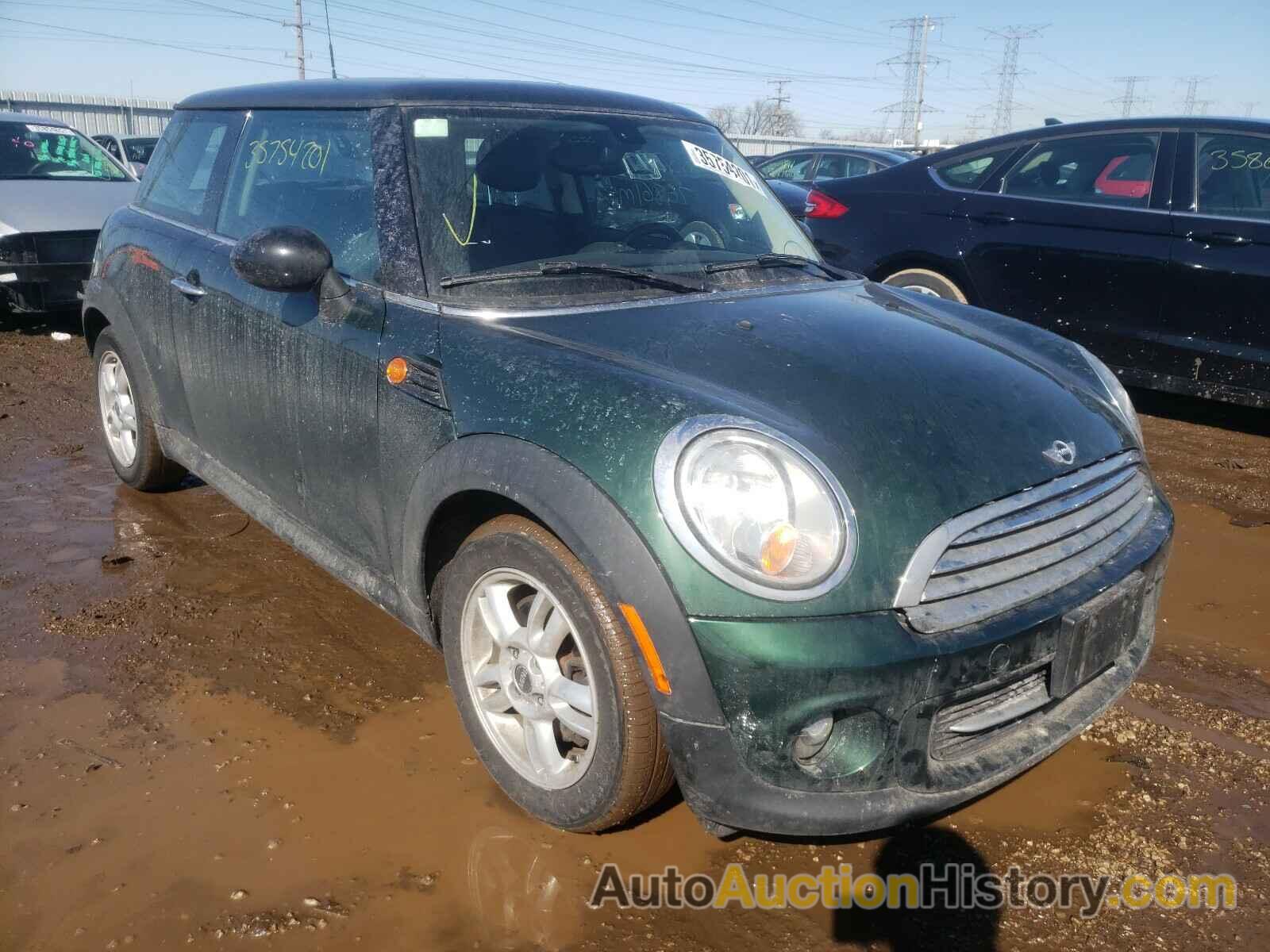 2013 MINI COOPER, WMWSU3C55DT370643