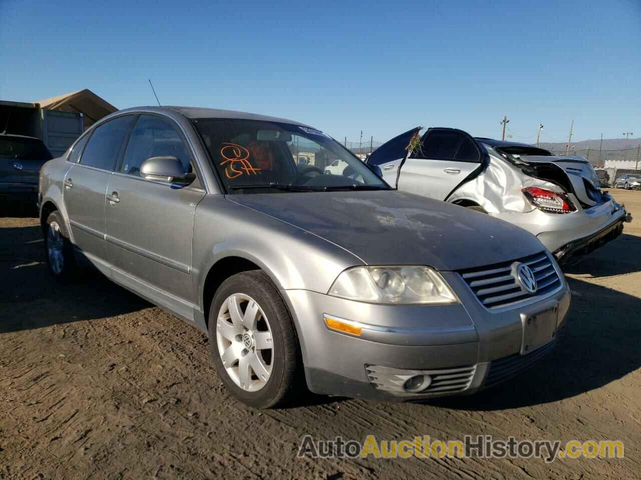 2005 VOLKSWAGEN PASSAT GLS, WVWAD63B55P001278