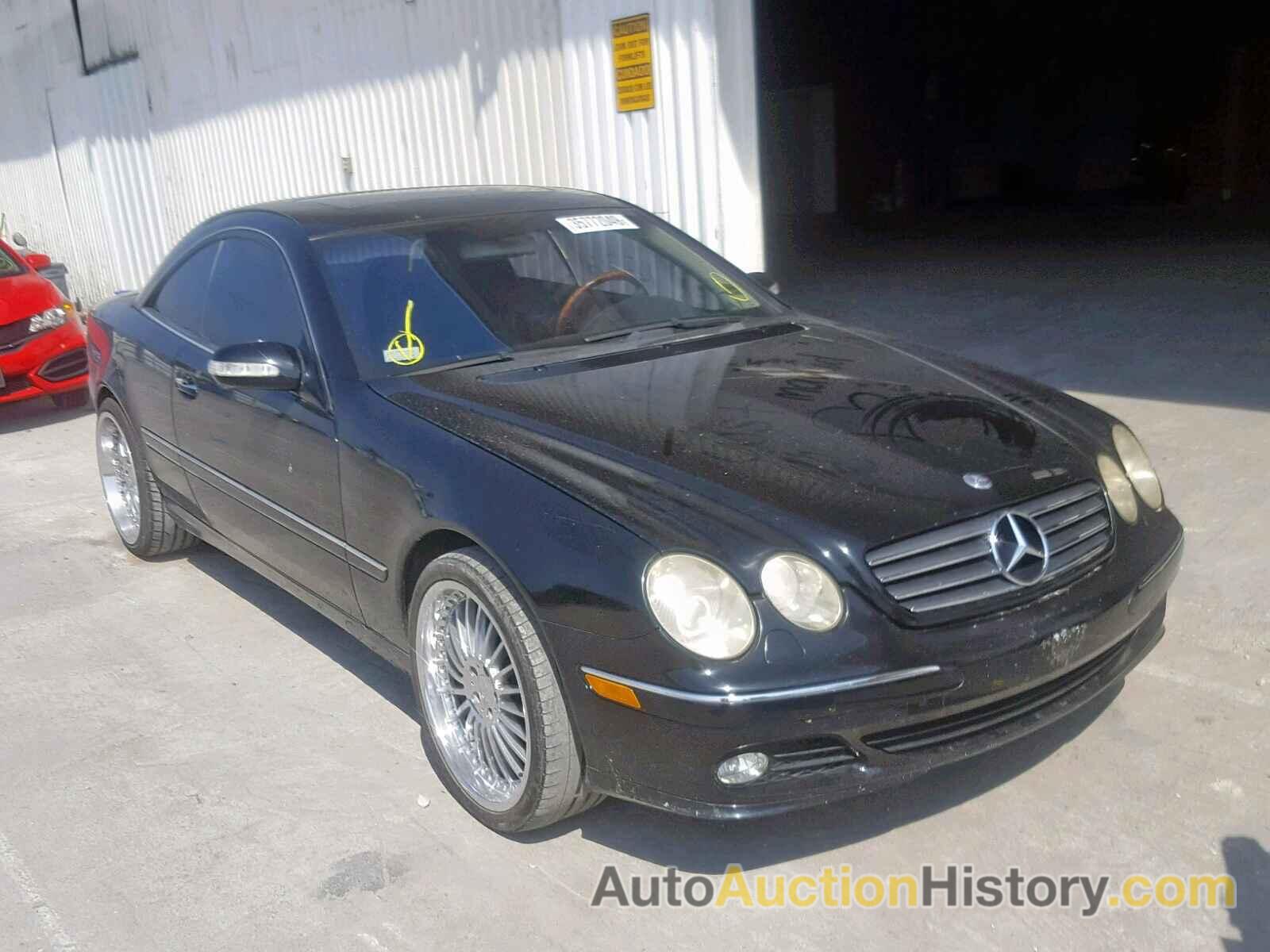 2004 MERCEDES-BENZ CL 500, WDBPJ75J94A039495