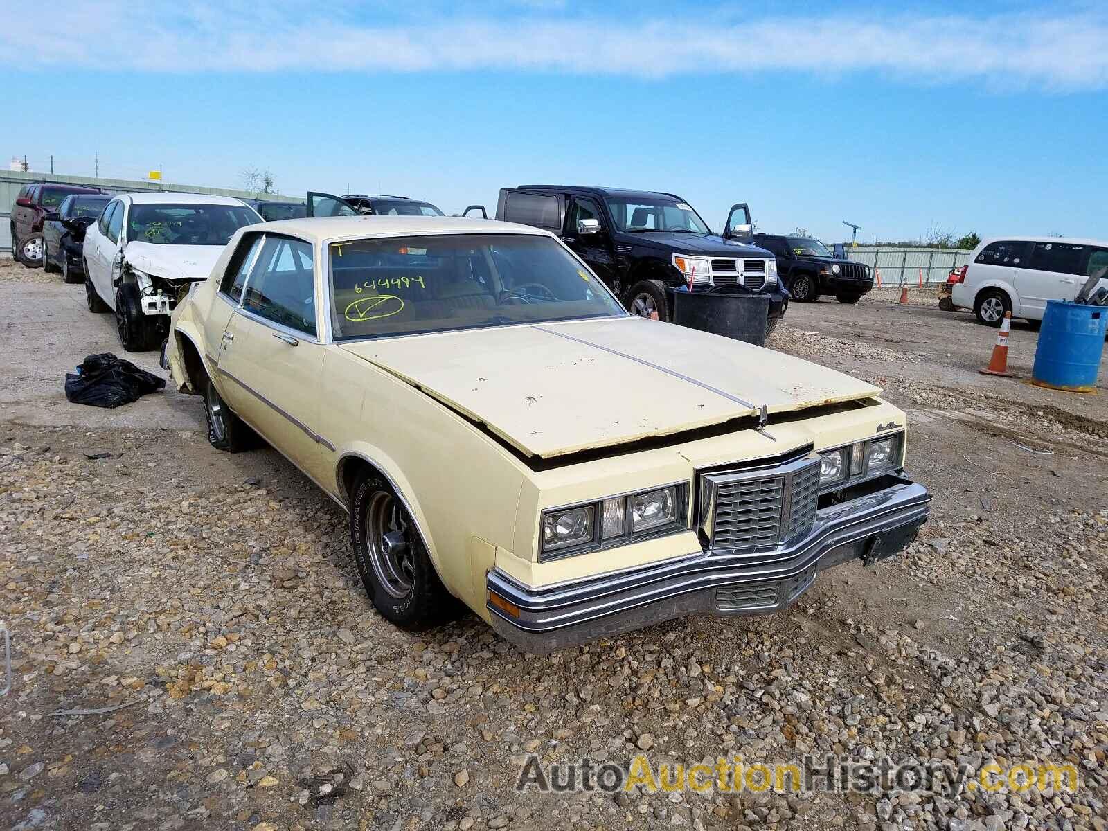 1978 PONTIAC GRANDPRIX, 2J37A9P644494