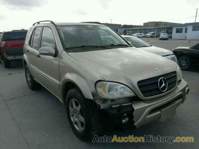 2002 MERCEDES-BENZ ML320, 4JGAB54E62A302256