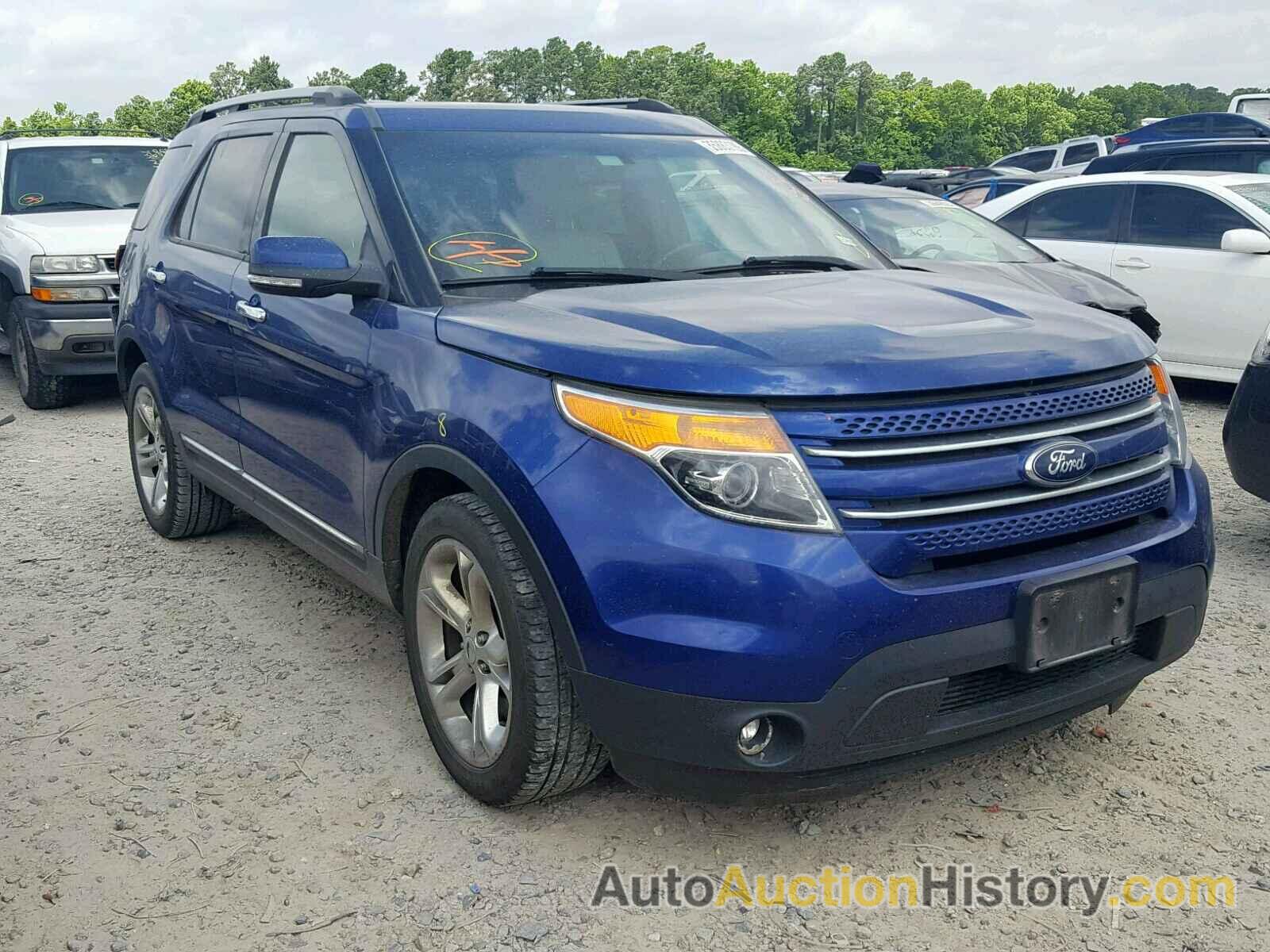 2015 FORD EXPLORER LIMITED, 1FM5K7F88FGA56513