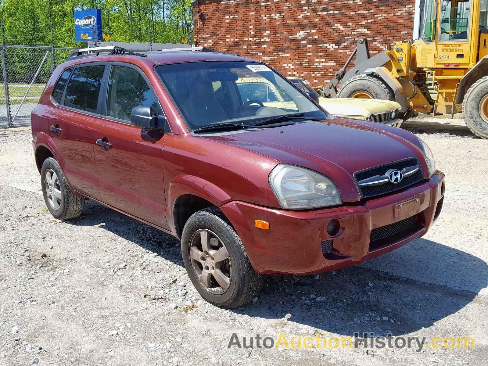 2008 HYUNDAI TUCSON GLS GLS, KM8JM12B98U734634